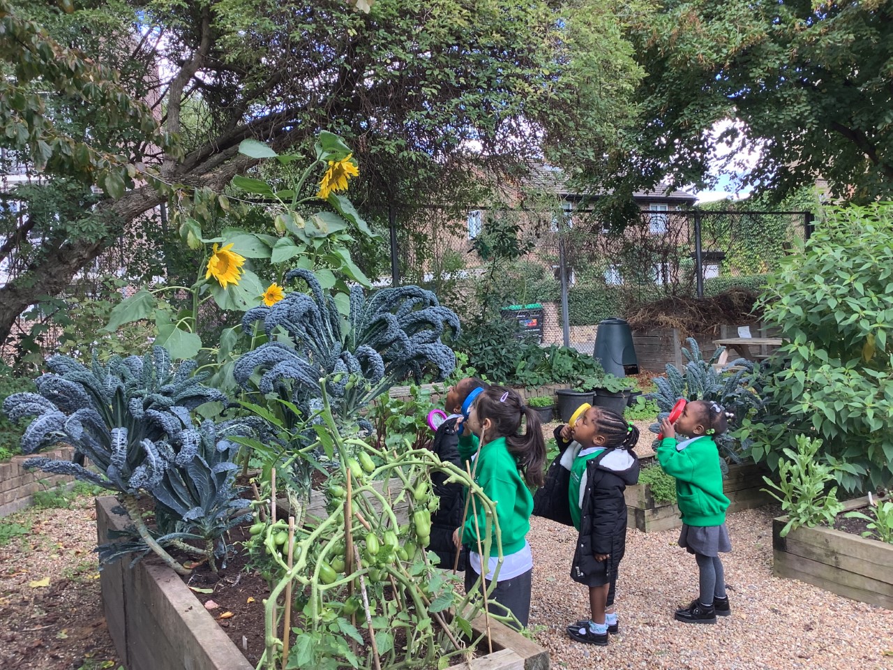 Nursery Explore Nature - Hoxton Garden Primary School