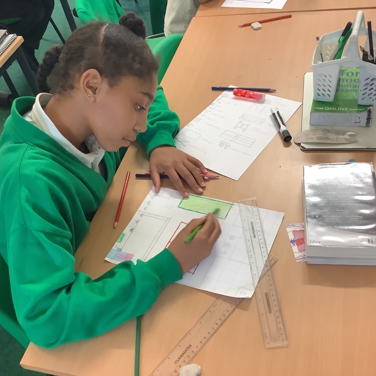 Year 6 Draw School Map - Hoxton Garden Primary School