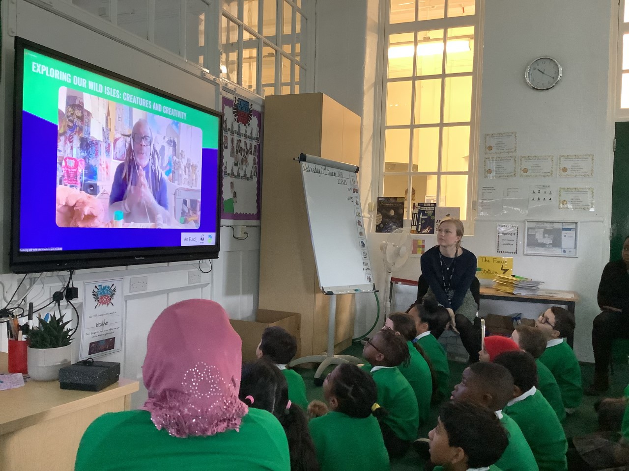 Year 4 Wild Escape Workshop - Hoxton Garden Primary School
