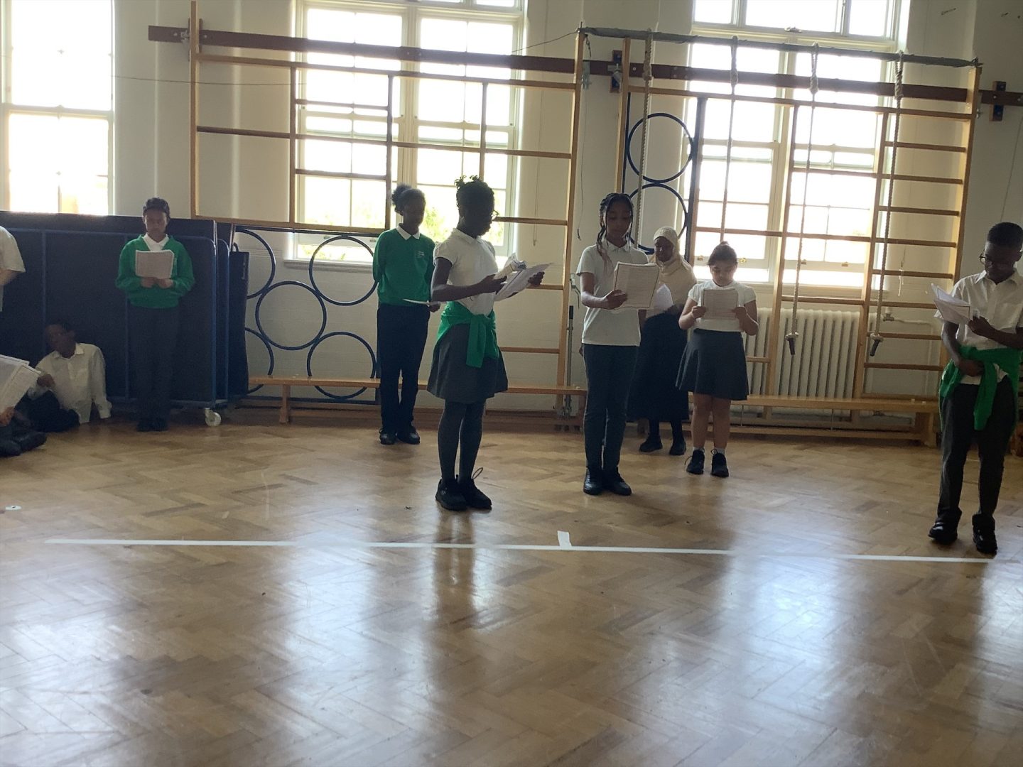 Hoxton Garden Primary School | Year 6 Rehearsals