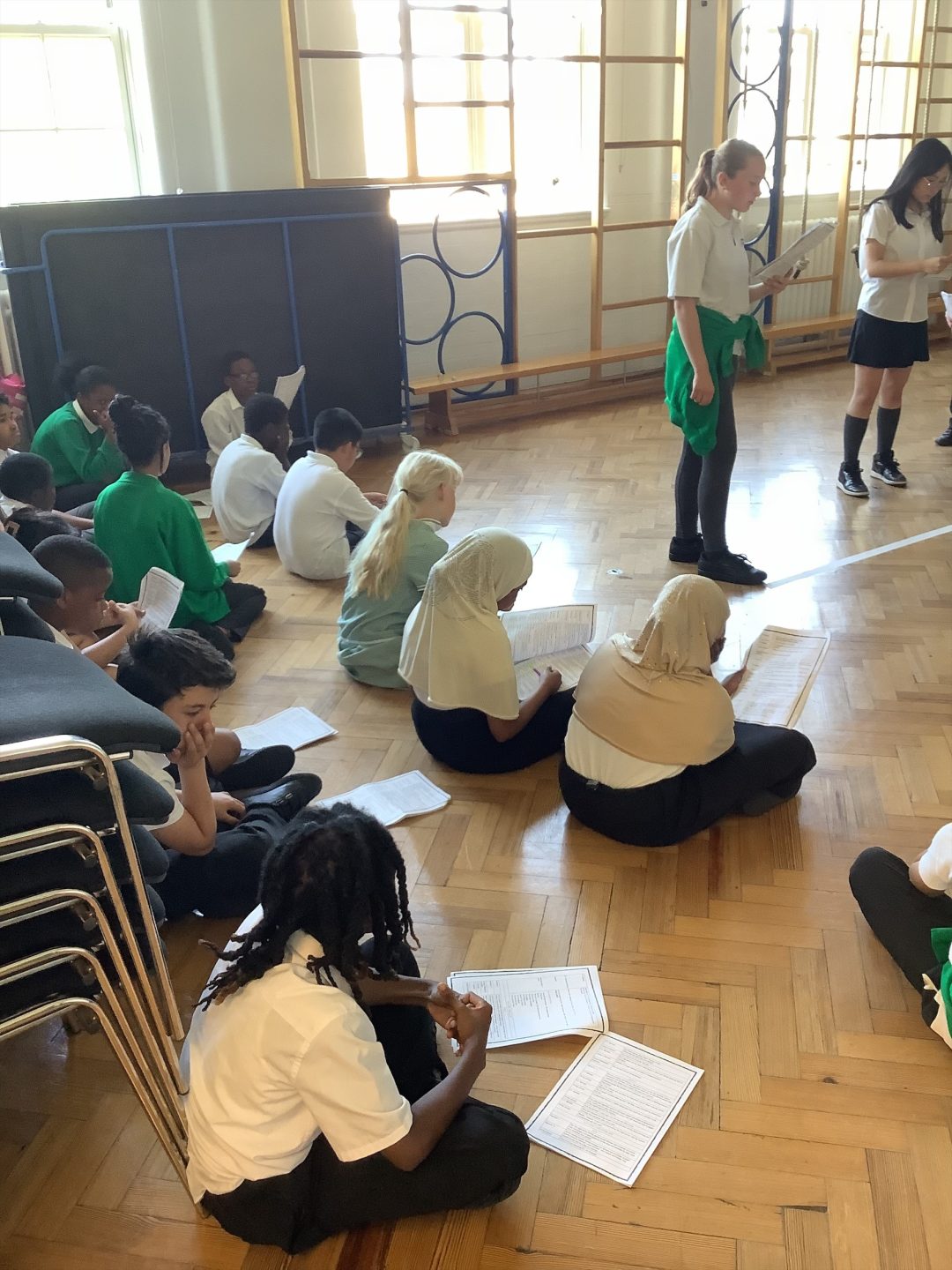 Year 6 Rehearsals - Hoxton Garden Primary School
