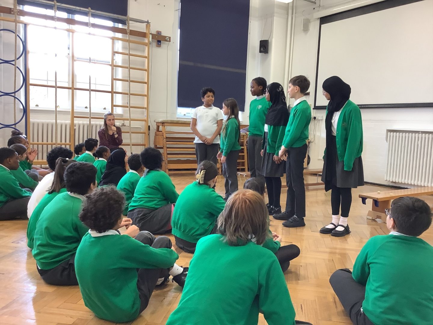 Year 6 Practise Their Multiplications - Hoxton Garden Primary School
